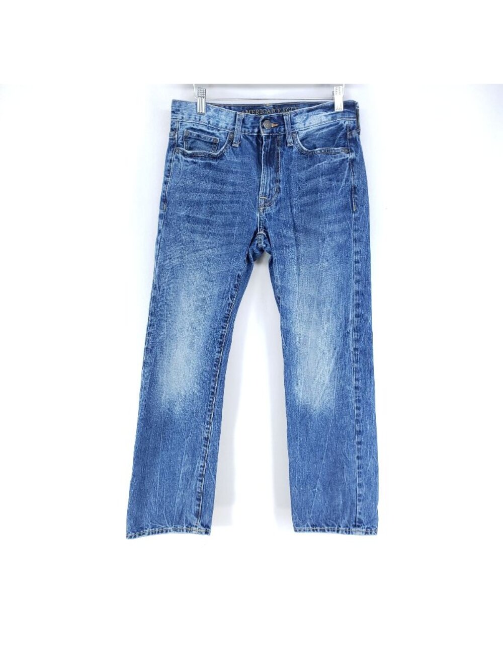 American Eagle Straight Jeans Men's Size 29/30 Medium Wash